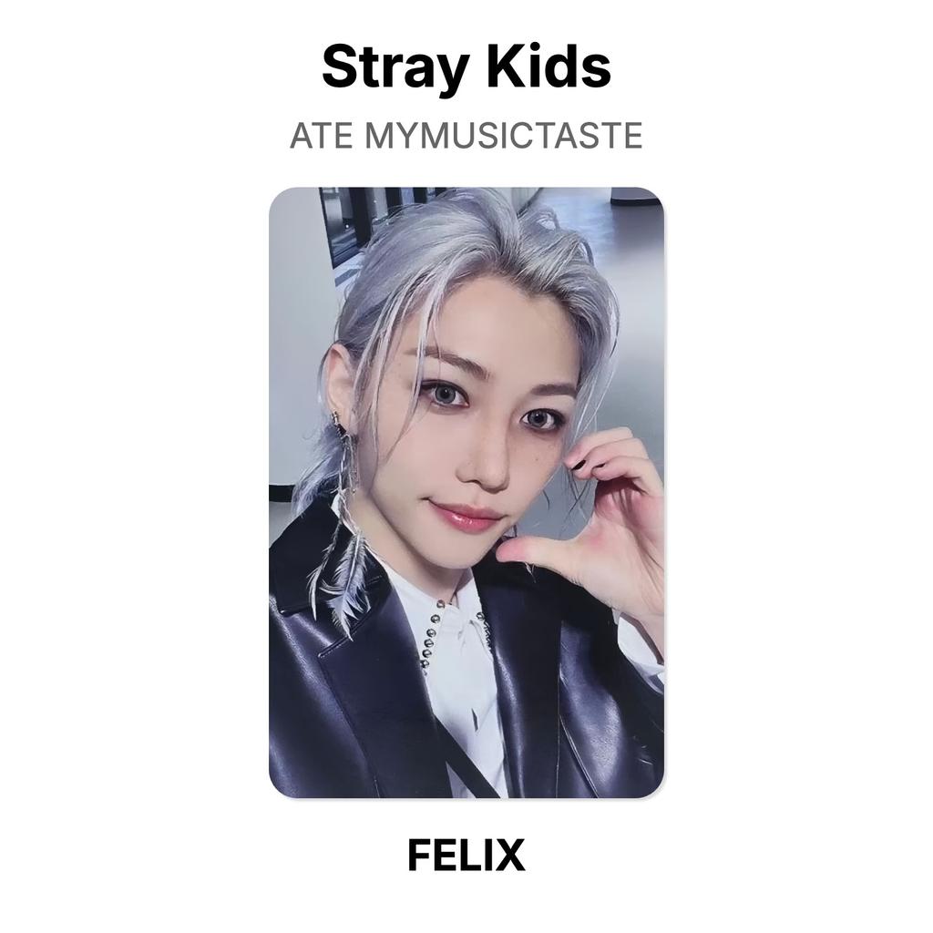 Stray Kids ATE MYMUSICTASTE Official Photocard