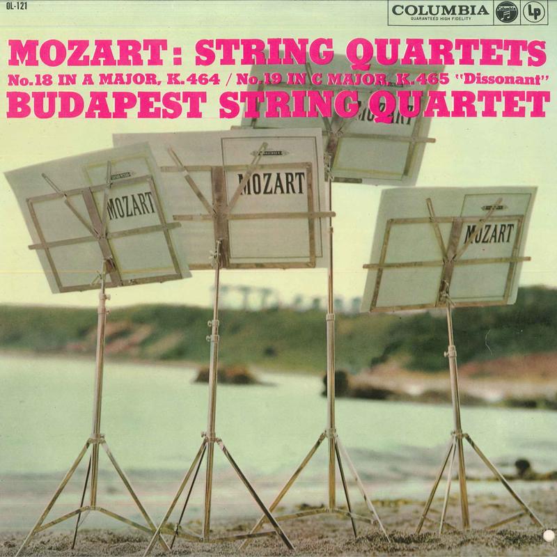 

LP Record BUDAPEST STRING QUARTET - Mozart: String Quartets No.18, No.1 OL121 COLUMBIA 1961 Japan Classical Used