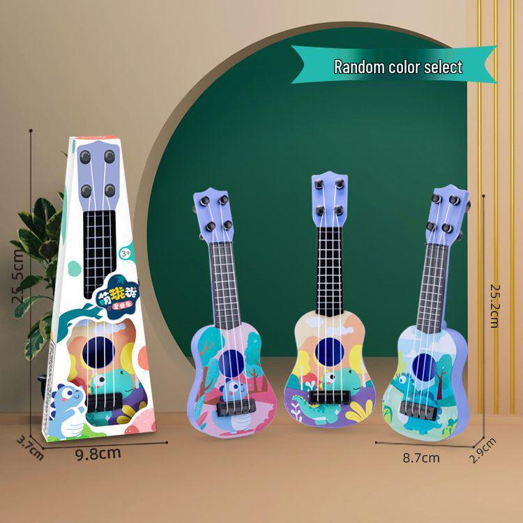 Children s Mini Ukulele Toy: Four-String Playable Musical Instrument for Early Education
