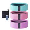 Squat hip resistance band Polyester cotton yoga body tension band indoor fitness hip lifting ring elastic band