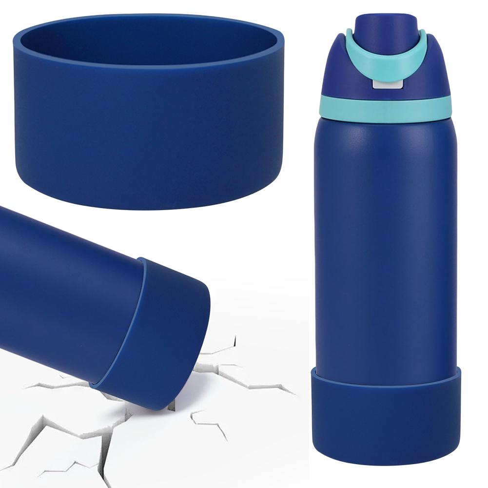 8,5cm Silikonová Botička na Láhev na Vodu Protiskluzový Ochranný Rukáv Spodní Kryt Ochranné Spodní Základna pro Láhev na Vodu Owala 32oz