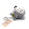 Anime Totoro Plüsch Niedlicher Schlüsselanhänger Japanische Anime Puppe Totoro Lotusblatt Kinderspielzeug Geburtstag Weihnachtsgeschenk Puppen Schlüsselanhänger
