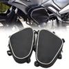 2pcs Motorcycle Frame Crash Bars Waterproof Bag for DL650 DL1000 Repair Tool Placement Bags Dustproof Tool Pouch Black