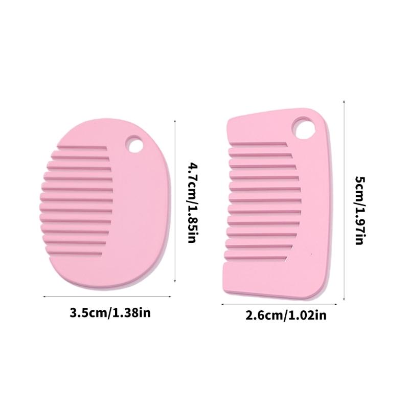 Fashionable Mini Comb Necklace Pendant Portable Hairbrush for Stylish Women Hair Grooming Tool Unique Accessories