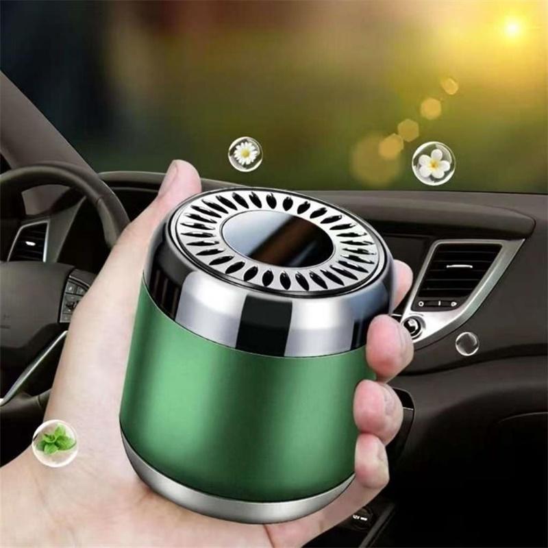 Car Air Freshener Aromatherapy Cup Solid Perfume Balm Portable Cologne Lemon Jasmine Flavor Fragrance Deodorant Aroma Diffusers
