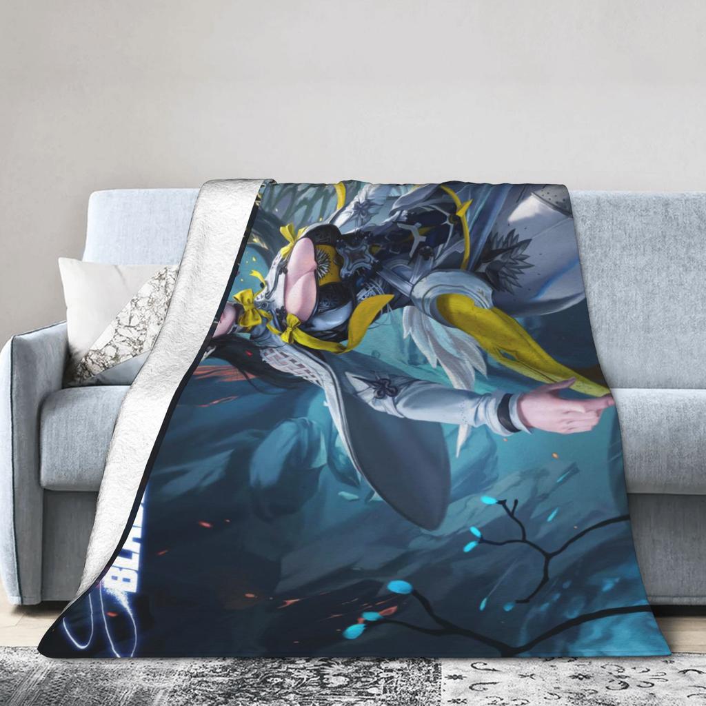 Stellar Blade EVE Flannel printed blanket suitable for all seasons suitable for living room office sofa and travel 180x250CM