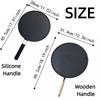 Splash-proof Silicone Splatter Screen with Handle Oil Splatter Guard  Kitchen Gadgets