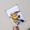 Yousheng Acrylic Magnetic Photo Frame Double-Sided Clear Picture Display Frame Refrigerator Magnet Picture Holder for Fujifilm Photo