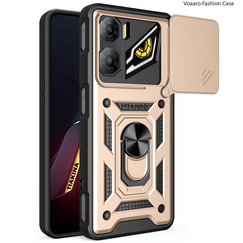 Slide Lens Armor Funda for ZTE Nubia Neo 3 5G Case for ZTE Nubia Neo3 5G Case Magnetic Ring Stand Holder Shockproof Cover