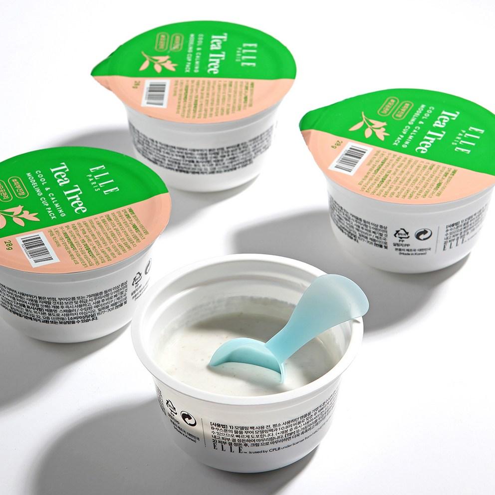 ELLE PARIS Máscara Modeladora Estética para Copo Árvore do Chá & Fresca, 1 unid.