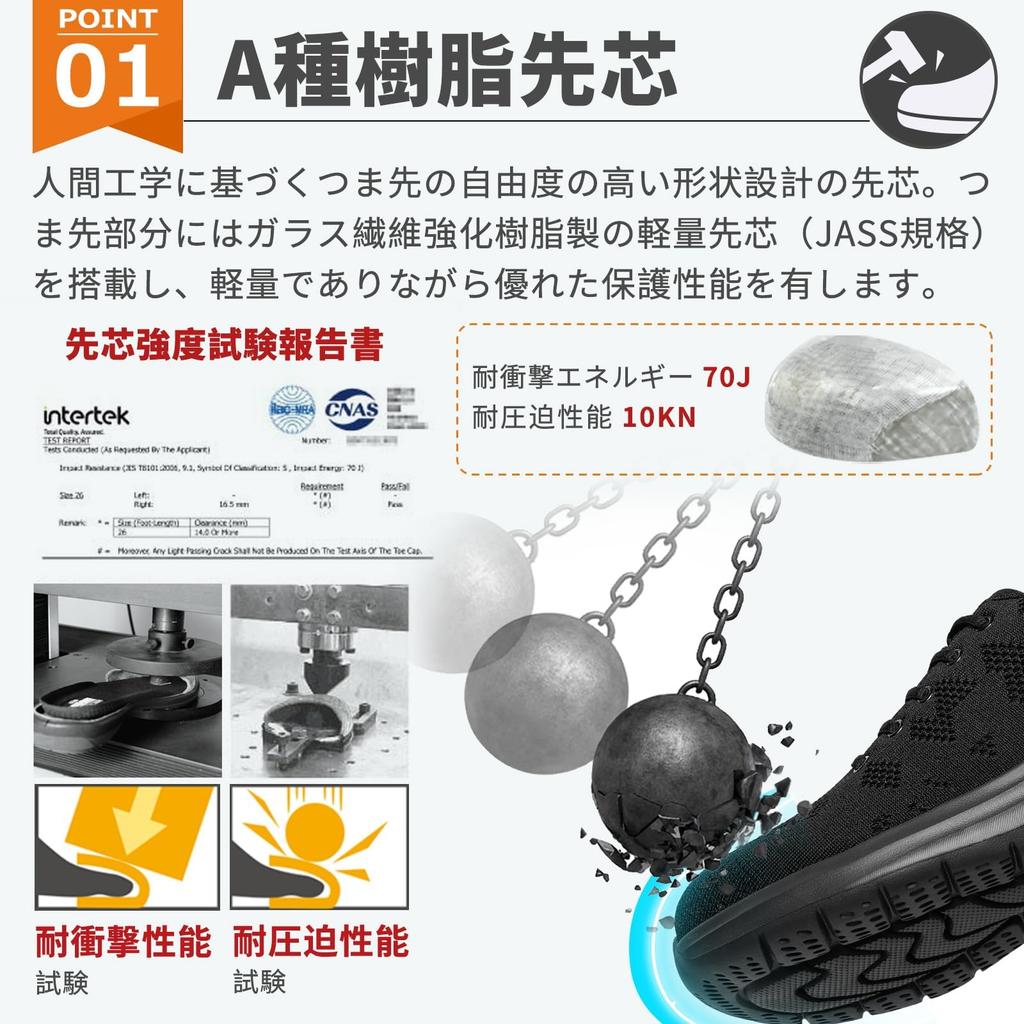 SOARHOPE Safety Work Shoes for Men and Women with Resin Toe Slip Nail Toe Construction Site Work Safety Abrasion Resistant Cap, Resistant, Protection,