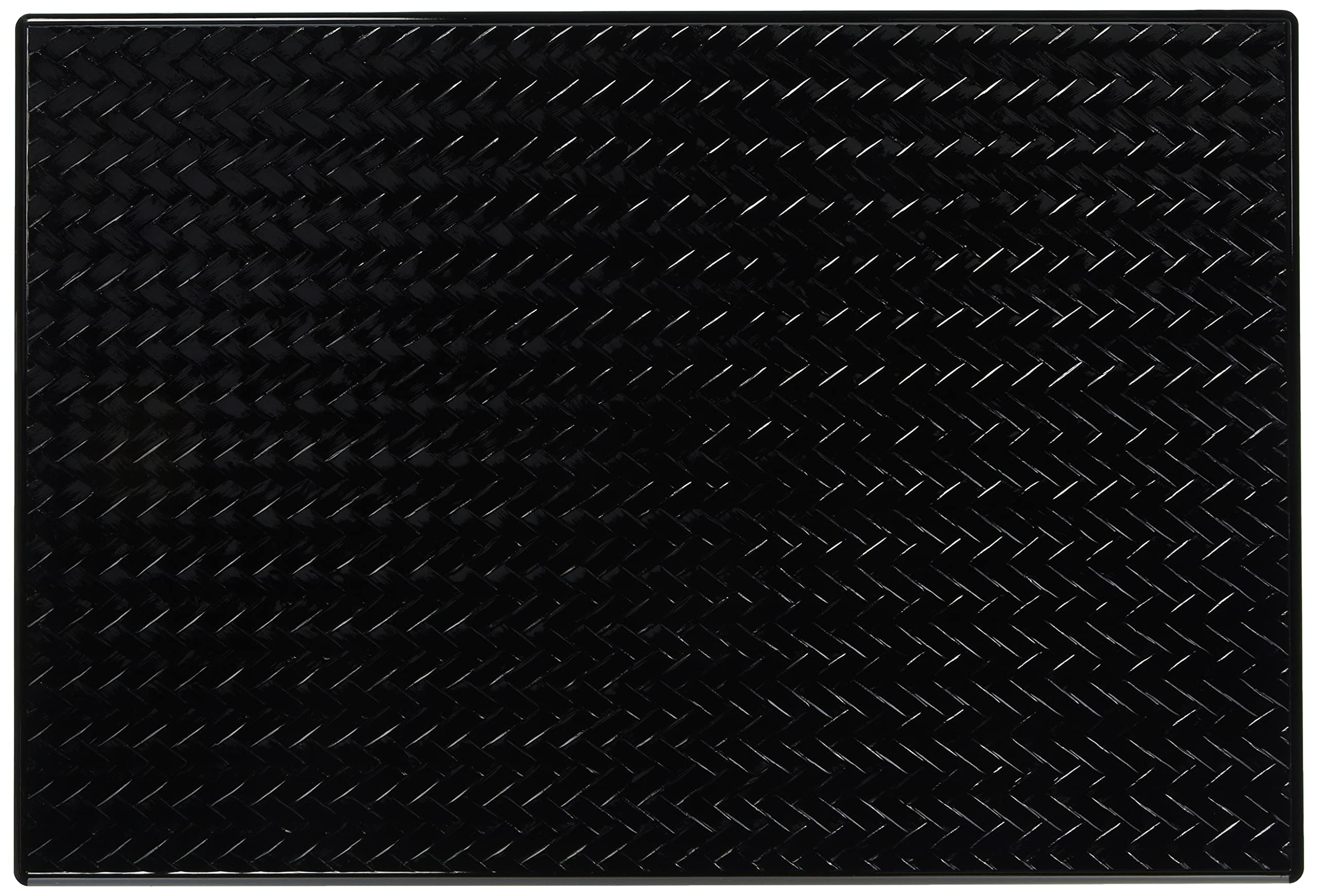 

Yamanaka Lacquer Ajiro Placemat, Black, M14436-9 чёрный