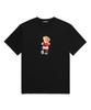 VANNWORKS Soccer Bear Oversized Short Sleeve T-Shirt (Vndts240) Black
