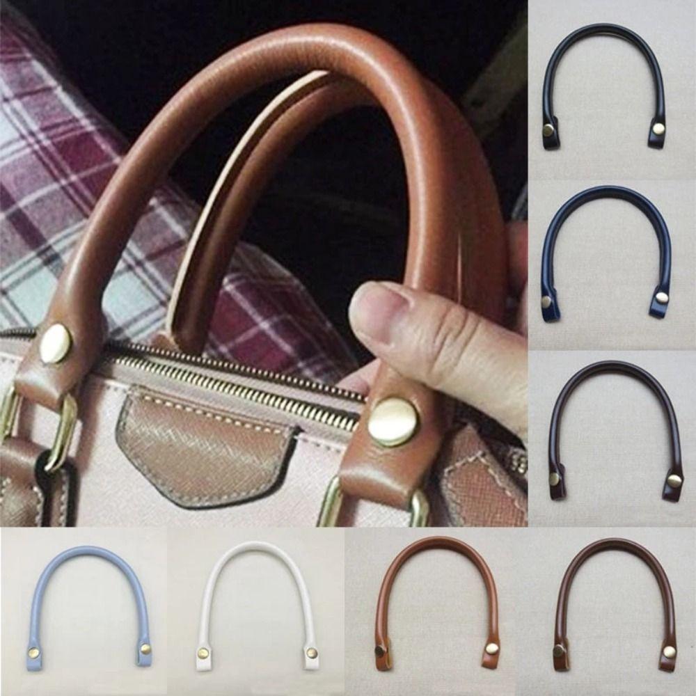 

Solid Color Shoulder Strap Replacement Tote Bag Straps Simple Bag Handles Tote Handles коричневый