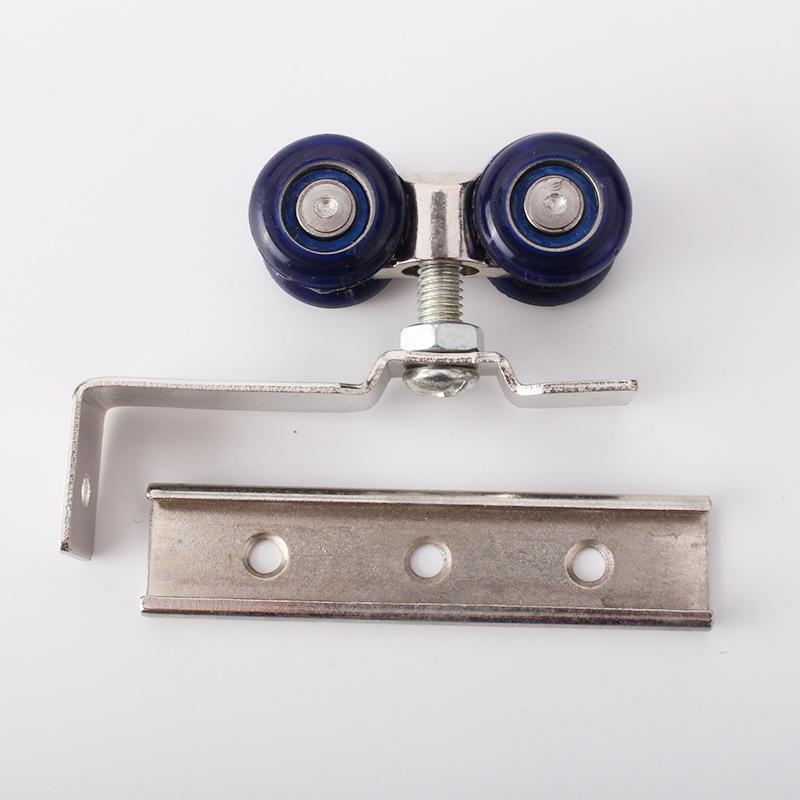 Skåp skjutdörr rullset i rostfritt stål