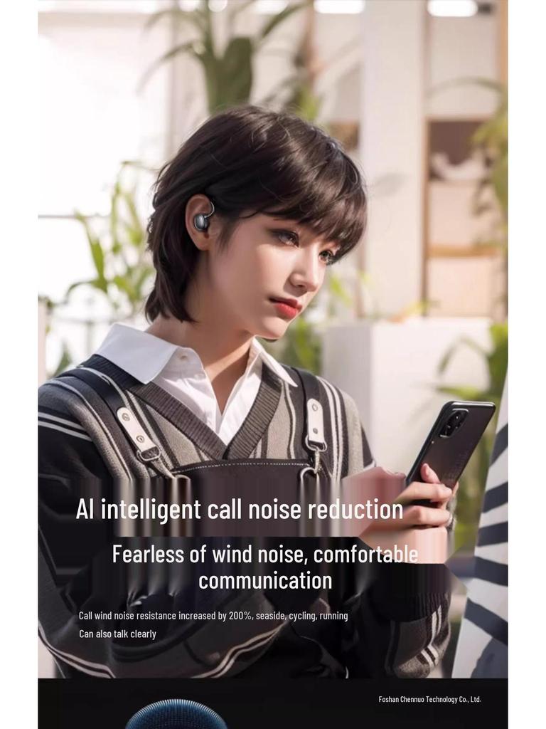 2025 Over-Ear & In-Ear Sport Wireless Bluetooth Earphones: High Sound Quality, Unisex, Long Battery Life