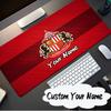 Custom Name Mouse Pad Sunderland Football Mouse Pad, Gaming Mouse Pad, Keyboard Pad, Desk Decor for Computer Notebook Fan Birthday Gift