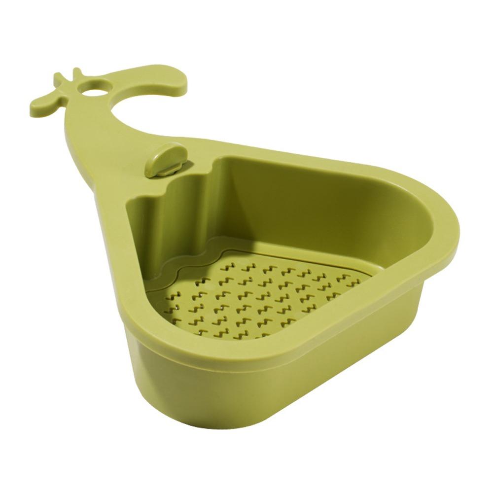 

Anti-leak Sink Drain Basket Giraffe Food Residue Separator Kitchen Supplies зелёный