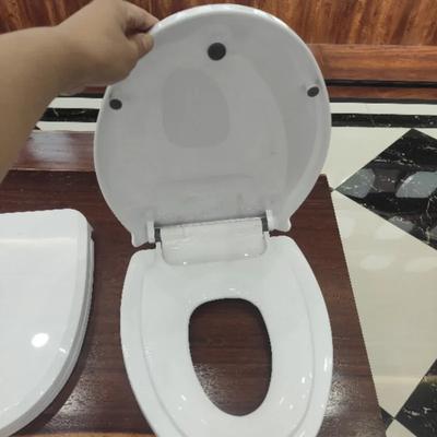 Abattant de toilette double fonction à descente lente et à épaisseur renforcée - Accessoire idéal pour la maison, pour adultes et enfants