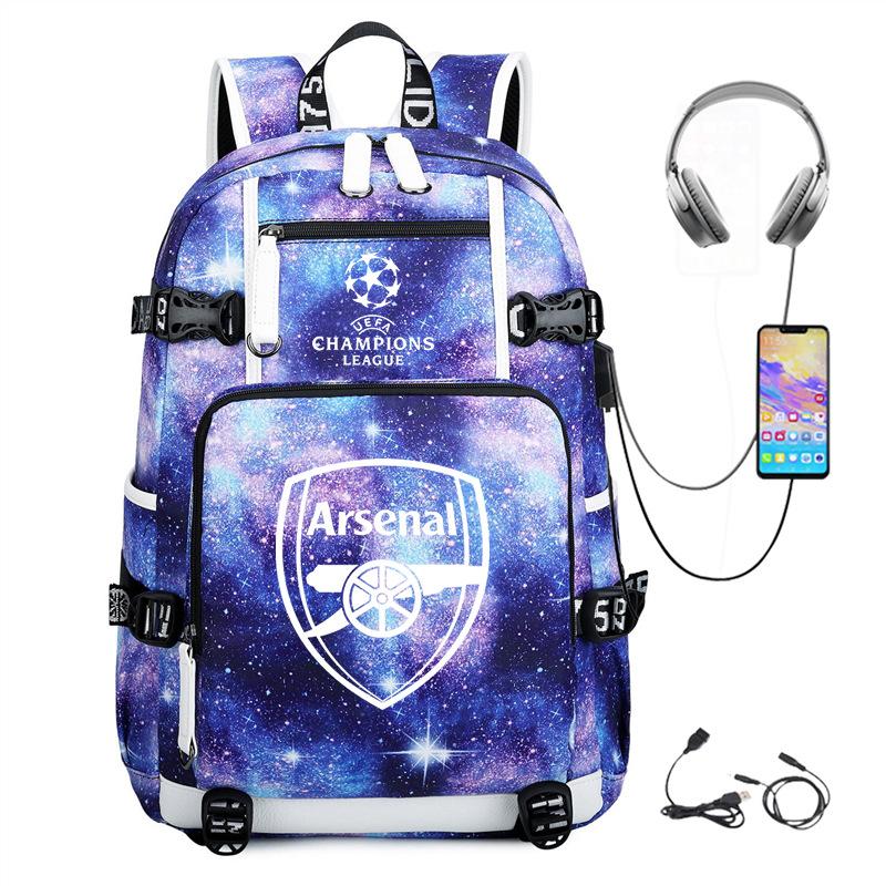 Football Peripheral Camouflage Backpack Student Multifunctional Large Capacity Backpack Leisure Travel Mountaineering Bag
