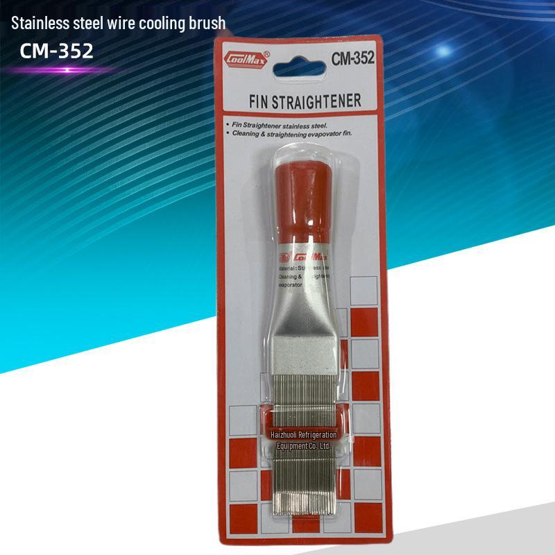 GeMei CM-351 Stainless Steel Radiator Fin Cleaning Comb & Brush