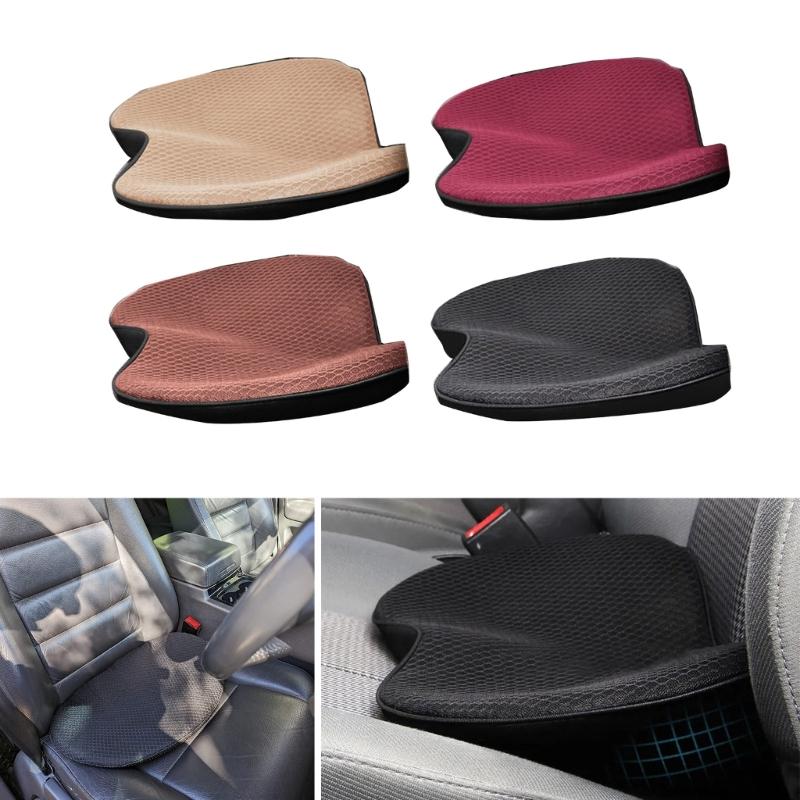 Car Wedge Seat Cushion for Car Seat Driver/Passenger,Memory Foam Seat Cushion for Driving Improve Visions/Posture