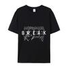 Blank White T-ShirtPrint T-Shirt Summer Casual Streetwear Men Women Unisex Fashion Tshirt Top
