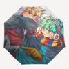 1pc My Hero Academia Boku no Hero Academia Izuku Midoriya Katsuki Bakugo Outdoor Umbrella Automatic Opening Folding Design 8 Bone Iron Frame Festival