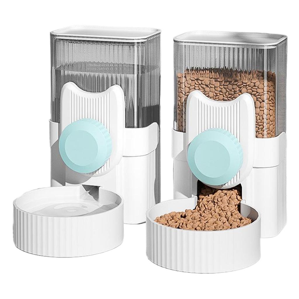 2x Hanging Automatic Cat Feeder And Water Dispenser For Ferrets And Rabbits Rabbit Feeders For Cages