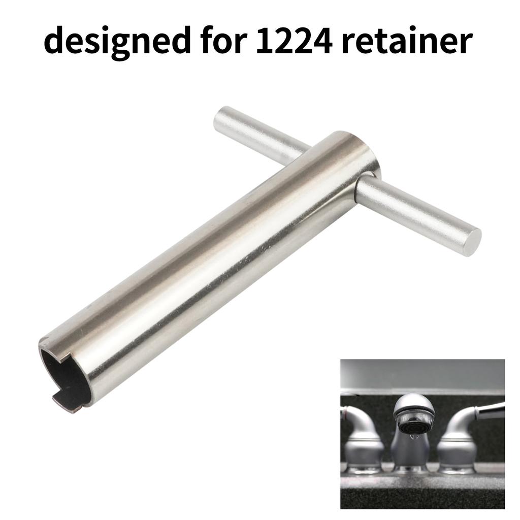 Retainer Removal Tool for 1224 Cartridge Retainer Faucet Aluminium Alloy Repair Puller Tools Easy to Operate with Handle