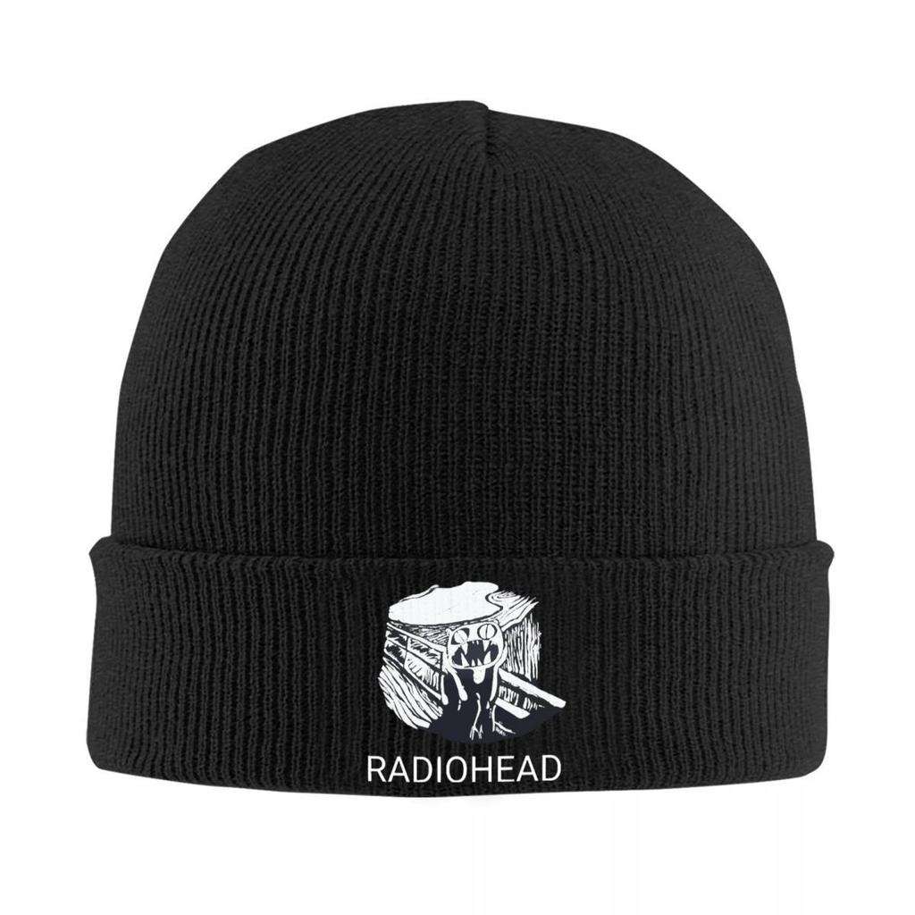New Radiohead Vintage Hip Hop Knitted Hat Beanie Winter Hat Warm Fashion Caps Unisex Women