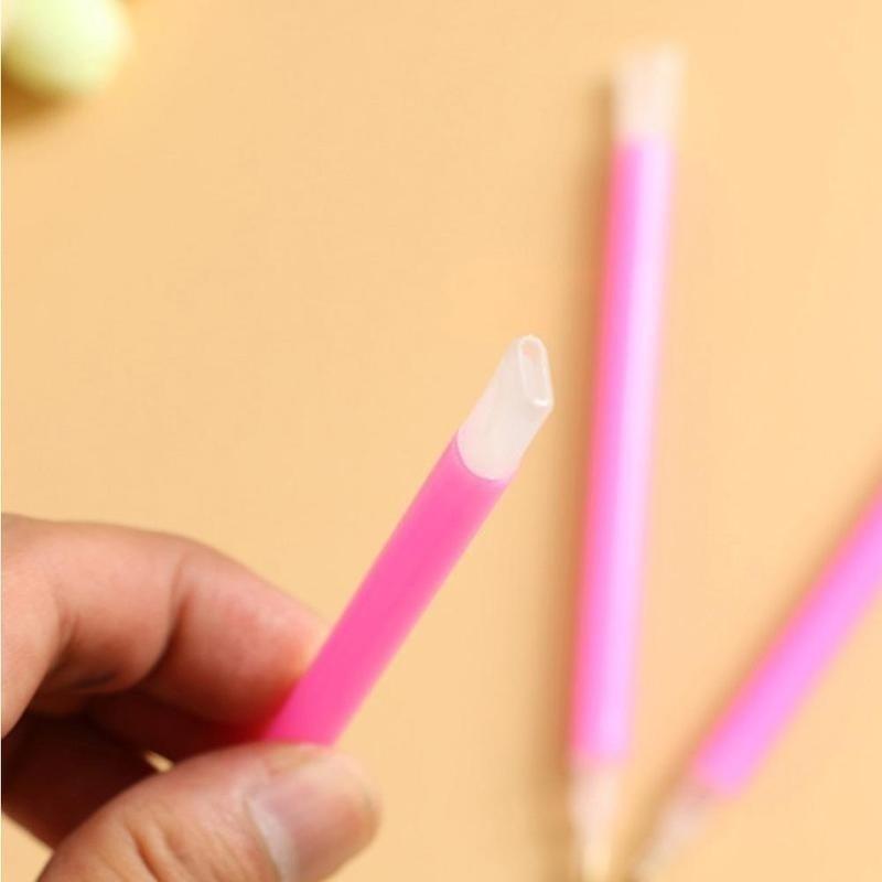 5Pcs/set  Pink Nail Art Rhinestone Gem Picker Pen Dotting Manicure Nail Art Tools