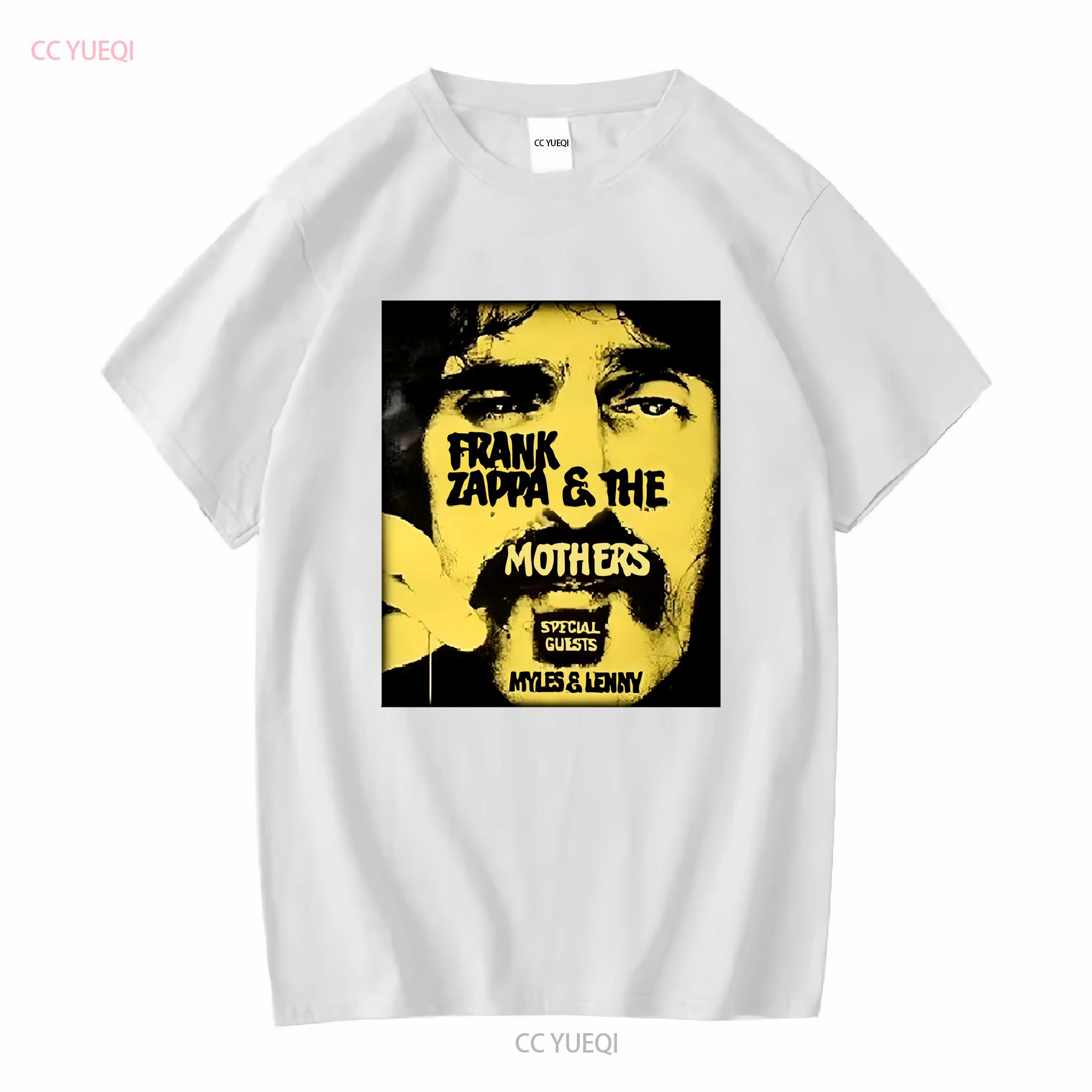 GUOYAN TOP Nieuw Populair Frank Zappa Familie Mannen S 5XL T-shirt 1NG878 lange of korte mouwen vintage Gewassen Casual Stretch grafisch 4XL