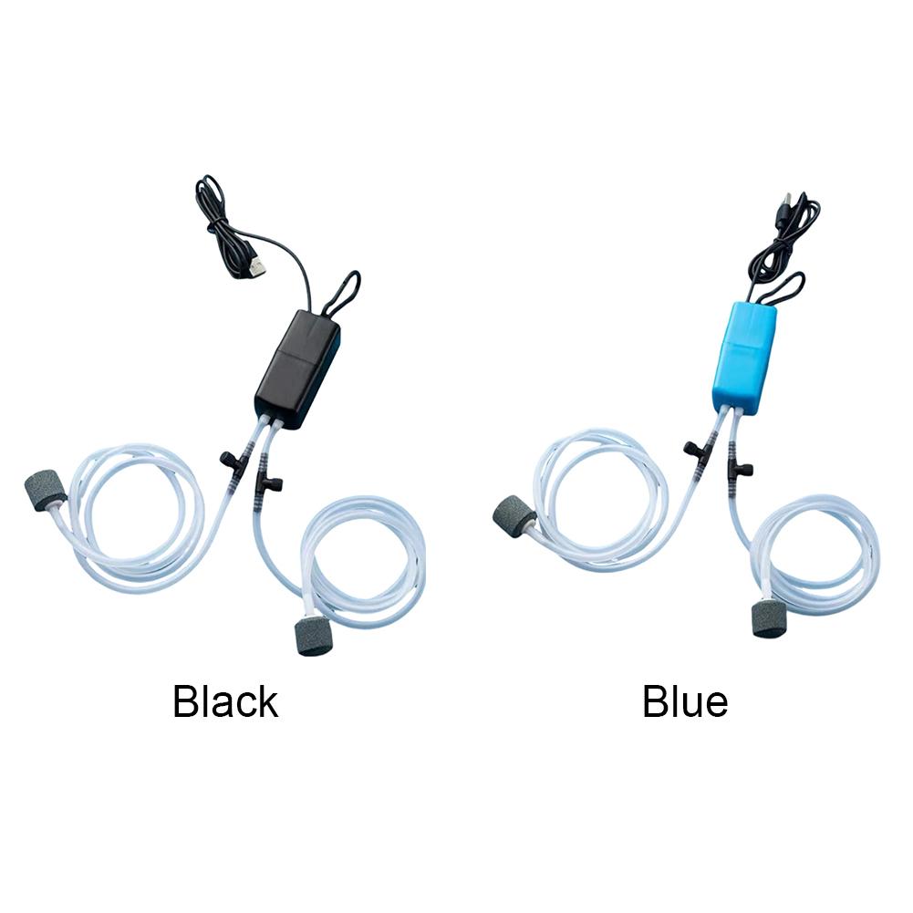 Fish Tank Oxygen Pump USB Aquarium Oxygen Air Pump Fish Tank Silent Air Compressor Aerator Portable Fish Tank Accessories