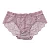 Transparent Lace Sexy Women's Underwear with No Trace Low Waist Breathable Triangle Pants for Women