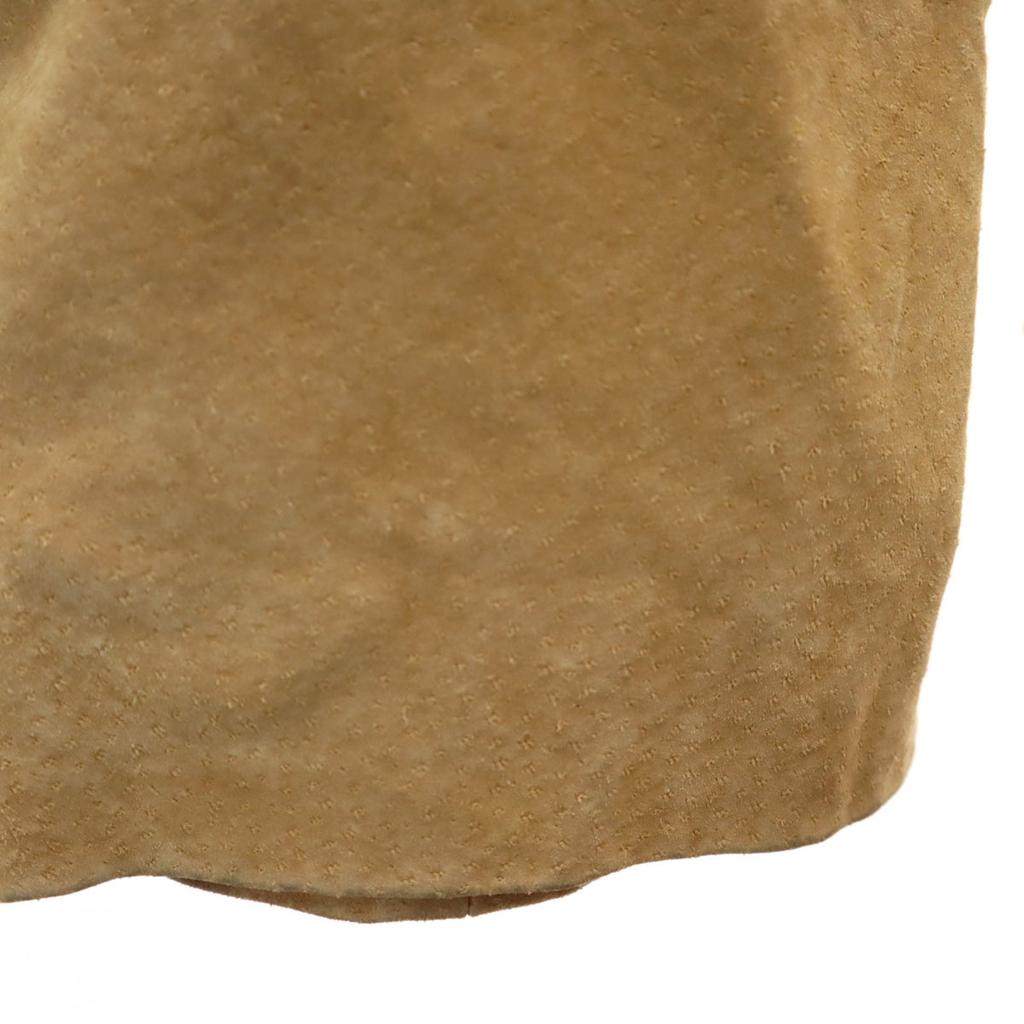 70s 80s vintage Suede Jacket Camel Women Used