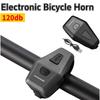Motorcycle Electric Horn USB Rechargeable Bike Warning Safety Bell Waterproof Electronic Bicycle Horn Bike Accessories