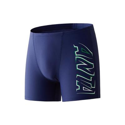 Anta Calções de Banho Masculinos Estampados com Letras Resistentes à Água Respiráveis Azul 1823531465-6