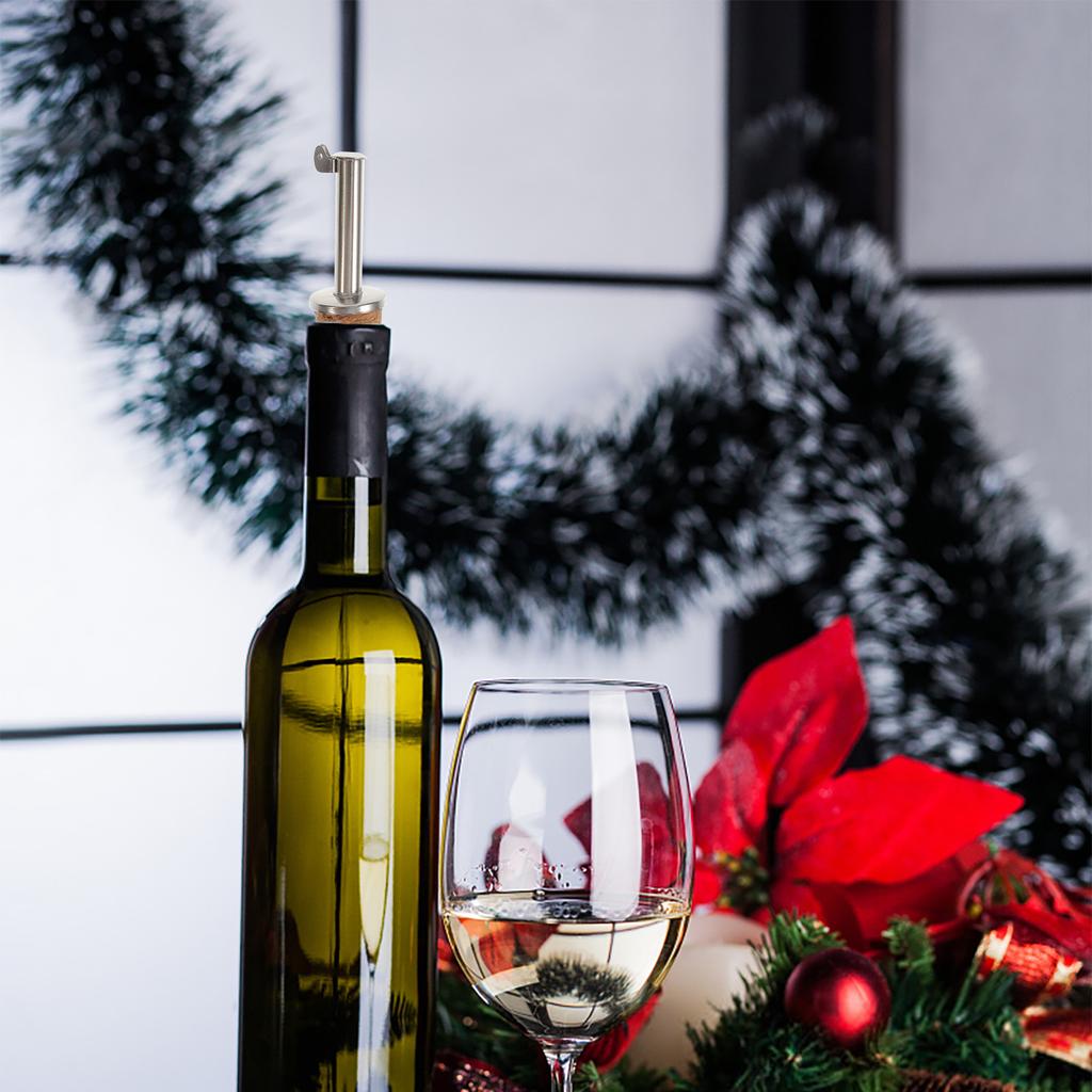 10 Pcs Bottle Cork Stopper and Pourer Creative Pourers Caps Stoppers Syrup