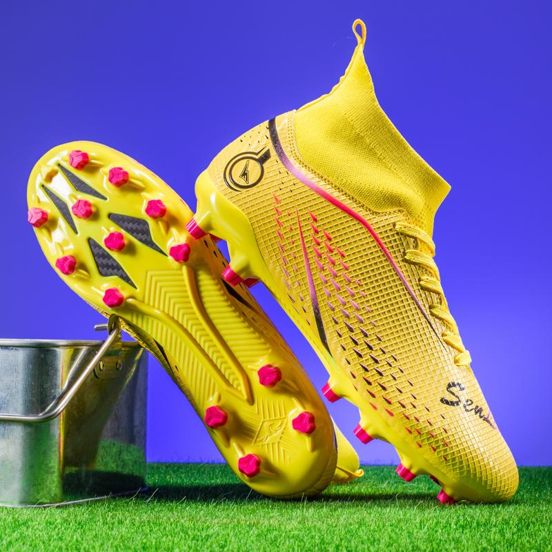 Unisex shoes Football Shoes Outdoor Long Nail Sports Football Boots Large Size Youth Sports Kids Football Boots