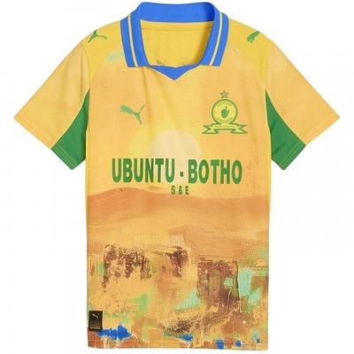 Mamelodi Sundowns FC Childrens/Kids KidSuper 25/26 Puma Home Shirt