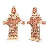 Easter Nativity Scene Decoration Wooden Religious Easter Nativity Scene Tabletop Sign for Housewarming Parties