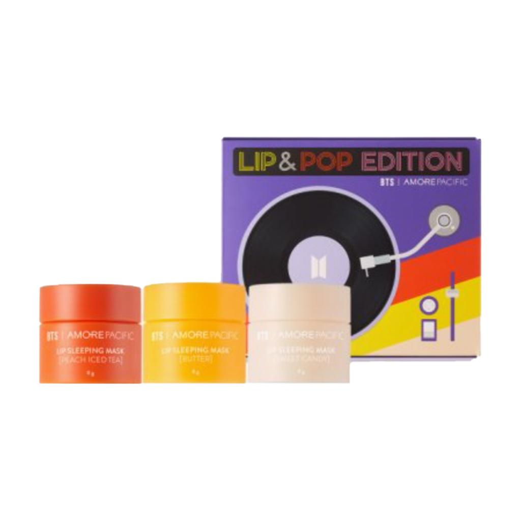 

Laneige BTS x AP Маска для сна для губ 3 комплекта