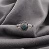 Moss Agate Ring, Gemstone Jewelry 925 Solid Sterling Silver Ring, Handmade Ring Gift For Women