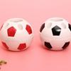 Fußball Form Werkzeug liefert Stift Bleistift Halter Fußball Form Zahnbürste Halter Desktop Rack Tisch Home Dekoration Student Geschenke