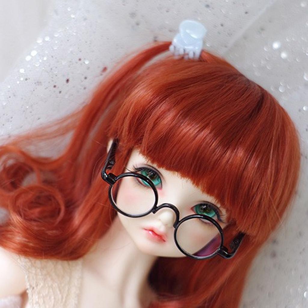 Glasses Sunglass for Doll 1/3 1/6 LUT Eyewear Gold