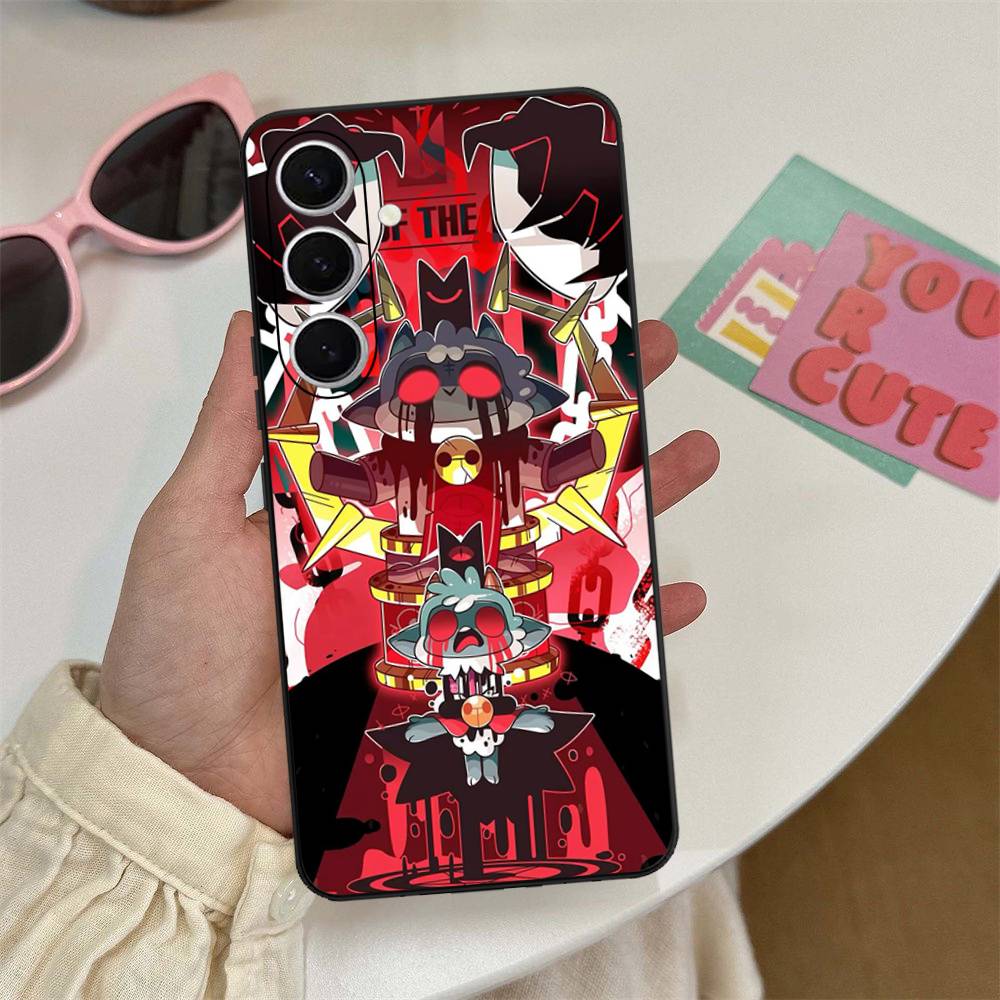 C-Cult of The Lamb Game Phone Case For Samsung S 24 fe 25 Ultra plus 20 lite 21 30 22 23 24 22 Ultra 5G Fundas