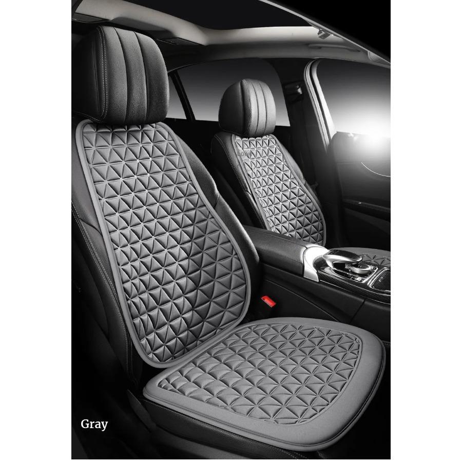 3D suspension 2pcs car seat cushions, seat covers and embossed patterns are suitable for most cars all year round