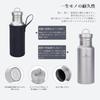 Boundless Voyage Titanium Water Bottle, Ultra-Lightweight, Wide-Mouth, Direct-Drink, for Hiking, Cycling, Sports, and Outdoor Activities, Camping,