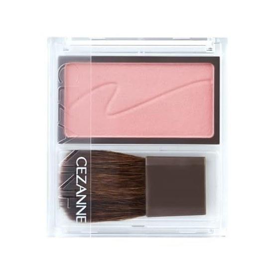Cezanne Cheek Brush 04 Pure Pink 2.2g Color Blending Natural Flush